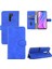 Xiaomi Redmi 9-Blue Için Cilt Touch Cüzdan Deri Deri Flip Shell (Yurt Dışından) 1
