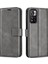 Pu Deri Manyetik Cüzdan Standı Kasa Şok Geçirmez Tpu Xiaomi Redmi Için Iç Koruyucu Flip Kapak Not 11 Pro+ 5g/redmi Note 11 Pro 5g (Çin) (Mediatek) -Grey (Yurt Dışından) 1