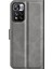 Pu Deri Manyetik Cüzdan Standı Kasa Şok Geçirmez Tpu Xiaomi Redmi Için Iç Koruyucu Flip Kapak Not 11 Pro+ 5g/redmi Note 11 Pro 5g (Çin) (Mediatek) -Grey (Yurt Dışından) 3