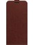 Xiaomi Redmi Için Tek Kartlı Tutucu ile Dikey Flip Screas Dayanıklı Çılgın At Deri Kılıfı 10-Brown (Yurt Dışından) 2