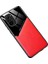 Xiaomi Redmi K40/K40 PRO/K40 Pro+/mi 11I/POCO F3-Red Için Dahili Manyetik Metal Sac Tasarımlı Hassas Kesilmiş Deri Kaplamalı Hibrit Kılıf (Yurt Dışından) 1