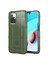 Şok Emilim Sağlam Grid Doku Xiaomi Redmi Için Ince Yumuşak Tpu Telefon Kılıfı 10 4g (2021)/10 Prime/10 2022 4g/not 11 4g (Mediatek) -Green (Yurt Dışından) 1