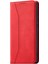 Cüzdan Stand Tasarım Çift Kenar Dikiş Dikiş Anti-Drop Anti-Drop Otomatik Kapanış Deri Telefon Kılıfı Xiaomi Redmi Note 11 Pro 5g (Çin) (Mediatek)/not 11 Pro+ 5g-Red (Yurt Dışından) 2
