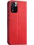 Cüzdan Stand Tasarım Çift Kenar Dikiş Dikiş Anti-Drop Anti-Drop Otomatik Kapanış Deri Telefon Kılıfı Xiaomi Redmi Note 11 Pro 5g (Çin) (Mediatek)/not 11 Pro+ 5g-Red (Yurt Dışından) 3