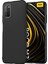 Jazz Serisi Twill Texture Tpu Xiaomi Poco M3-Black Için Telefon Kapağı (Yurt Dışından) 2