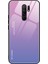 Xiaomi Redmi 9-Pink/mor Için Gradyan Renk Temsilli Cam+Pc+Tpu Kabuğu (Yurt Dışından) 2