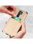 Xiaomi Redmi Için Şok Geçirmez Telefon Kılıfı 9 Kırmızı Dayanıklı Telefon Koruyucu Karbon Fiber Doku Kapak Kabuğu Çıkarılabilir Manyetik Kart Tutucu-Khaki (Yurt Dışından) 4
