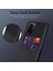 Xiaomi Redmi K40/K40 PRO/K40 Pro+/xiaomi Mi 11I/11X Pro/xiaomi Poco F3-Black Için Kart Yuvası ile Kumaş Doku Pc Telefon Kılıfı (Yurt Dışından) 2
