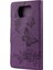 Baskı Kelebekleri Cüzdan Stand Flip Deri Telefon Kapağı Xiaomi Poco X3/poco X3 Nfc-Purple (Yurt Dışından) 3