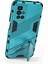 Xiaomi Redmi 10 4g (2021)/REDMI 10 2022 4g/redmi Not 11 4g (Mediatek) Zırh Şok Geçirmez Yumuşak Tpu+Sert Pc Kickstand Geri Kapak Baby Blue (Yurt Dışından) 4