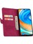 Çok Yönlü Koruma Cüzdanı Dikiş Dikiş Deri Çanta Kabuğu Xiaomi Redmi Note 9 Pro-Rose (Yurt Dışından) 4