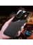 Xiaomi Redmi K40/K40 PRO/K40 Pro+/mi 11I/POCO F3-Black Için Dahili Manyetik Metal Sac Tasarımlı Hassas Kesilmiş Deri Kaplamalı Hibrit Kılıf (Yurt Dışından) 4