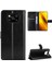 Xiaomi Poco X3 Nfc/poco X3-Black Için Crazy Horse Cilt Cüzdan Deri Kılıf (Yurt Dışından) 1