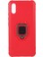 Xiaomi Redmi 9A-KIRMIZI Için Parmak Yüzüğü Kickstand Tpu Kapağı (Yurt Dışından) 1
