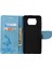 Baskı Kelebekleri Cüzdan Stand Flip Deri Telefon Kapağı Xiaomi Poco X3/poco X3 Nfc-Blue (Yurt Dışından) 4