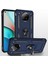 Hibrit Pc+Tpu Telefon Kılıfı Kabuk Xiaomi Için Anti-Fall Parmak Yüzük Kickstand Note 9 5g/redmi Not 9t 5g-Dark Mavi (Yurt Dışından) 1