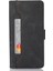 Dikiş Pu Deri Manyetik Toka Stand Telefon Kılıfı Cüzdan Koruyucu Kapak Xiaomi Redmi Note 11 Pro 5g (Çin) (Mediatek)/note 11 Pro+ 5g-Black (Yurt Dışından) 2