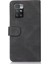 Dikiş Pu Deri Manyetik Toka Stand Telefon Kılıfı Cüzdan Koruyucu Kapak Xiaomi Redmi Note 11 Pro 5g (Çin) (Mediatek)/note 11 Pro+ 5g-Black (Yurt Dışından) 3