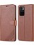 Xiaomi Redmi 10 4g (2021)/REDMI 10 Prime/redmi 10 2022 4g/redmi Not 11 4g (Mediatek) Pu Deri Anti-Drop Çift Taraflı Manyetik Toka Cüzdan Tasarım Tasarım Telefon Vaka-Kahverengi (Yurt Dışından) 1