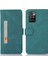 Dikiş Pu Deri Manyetik Toka Stand Telefon Kılıfı Cüzdan Koruyucu Kapak Xiaomi Redmi Note 11 Pro 5g (Çin) (Mediatek)/note 11 Pro+ 5g-Yeşil (Yurt Dışından) 1