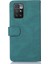 Dikiş Pu Deri Manyetik Toka Stand Telefon Kılıfı Cüzdan Koruyucu Kapak Xiaomi Redmi Note 11 Pro 5g (Çin) (Mediatek)/note 11 Pro+ 5g-Yeşil (Yurt Dışından) 3