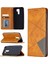 Xiaomi Redmi Için Geometrik Deri Deri Kabuğu 9-Sarı (Yurt Dışından) 1