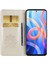 Cep Telefonu Kasası Rhinestone Dekoru Flip Pu Deri Manyetik Toka Kasası Xiaomi Için Uyumlu Not 11 /redmi Not 11T /not 11S Cüzdan Standı Baykuş Çiçeği Baskılı Telefon Kabuğu-Altın (Yurt Dışından) 4