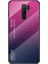 Xiaomi Redmi 9-Rose/mor Için Gradyan Renk Temsilli Cam+Pc+Tpu Combo Kılıf (Yurt Dışından) 1
