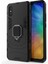 Xiaomi Redmi 9A Parmak Yüzüğü Tutucu Kickstand Pc+Tpu Koruyucu Kabuk Kapağı Black (Yurt Dışından) 2