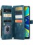 Xiaomi Redmi Için Note 9 Pro 4g/note 9 Pro Max/note 9s 4g Anti-Dalgalı Zipper Cep Telefonu Cüzdan Kılıfı Stand Pu Deri Anti-Sracratch Kapak Kartı Tutucu-Mavi (Yurt Dışından) 3