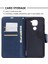 Cüzdan Stand Pu Deri Telefon Kılıfı Xiaomi Redmi Note 9/redmi 10X 4g-Blue (Yurt Dışından) 3