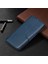 Cüzdan Stand Pu Deri Telefon Kılıfı Xiaomi Redmi Note 9/redmi 10X 4g-Blue (Yurt Dışından) 4