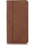 Çizgiler Pu Deri Deri Dondur Tulunma Kılıfı Stand Tasarım Telefon Kapağı Xiaomi Redmi Not 11 4g (Mediatek)/redmi 10 4g (2021)/REDMI 10 2022 4g/10 Prime-Brown (Yurt Dışından) 2