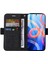 Xiaomi Redmi Için Note 11 Pro 5g (Mediatek)/note 11 Pro+ 5g/poco X4 NFC/11I 5g Baskılı Dikiş Hattı Deri Kılıf Telefon Cüzdan Stand Kapak Black (Yurt Dışından) 2