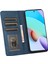 Pu Deri Deri Touch Duygu Çizgileri Baskılı Otomatik Absorbed Telefon Kılıfı Cüzdanlı Xiaomi Redmi Not 11 5g (Çin) (Mediatek)/redmi Not 11T 5g/not 11S 5g-Blue (Yurt Dışından) 4