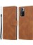 Manyetik Klasik Stil Pu Deri Cüzdan Kılıf Stand Standı Anti-Çizik Tam Koruyucu Telefon Kapağı Xiaomi Redmi Için Kayışlı Not 11 Pro 5g (Çin) (Mediatek)/note 11 Pro+ 5g-Brown (Yurt Dışından) 1
