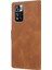 Manyetik Klasik Stil Pu Deri Cüzdan Kılıf Stand Standı Anti-Çizik Tam Koruyucu Telefon Kapağı Xiaomi Redmi Için Kayışlı Not 11 Pro 5g (Çin) (Mediatek)/note 11 Pro+ 5g-Brown (Yurt Dışından) 3