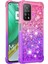 Glitter Pullar Quicksand Tasarım Tpu Telefon Koruyucu Kabuk Xiaomi Mi 10T Pro 5g/xiaomi Mi 10T 5g-Pink+Mor (Yurt Dışından) 1