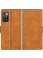 Pu Deri Tam Koruma Cüzdan Kapak Stand Stand Kılıfı Xiaomi Redmi Için Manyetik Çift Tokalı 10 Prime/redmi 10-Brown (Yurt Dışından) 1