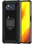 Parmak Halkası Kickstand Telefon Kasası Tpu Koruyucu Kabuk Xiaomi Poco X3 Nfc/poco X3-Black (Yurt Dışından) 3