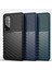 Thunder Serisi Twill Doku Yumuşak Tpu Telefon Kabuğu Xiaomi Mi Note 10 Lite-Black (Yurt Dışından) 3