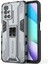 Hibrit Şok Geçirmez Ağır Hizmet Tipi Sert Pc Yumuşak Tpu Koruyucu Kasa Xiaomi Redmi Için Kickstand ile Not 11 4g (Mediatek)/redmi 10 4g (2021)/REDMI 10 2022 4g-Grey (Yurt Dışından) 1