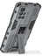 Hibrit Şok Geçirmez Ağır Hizmet Tipi Sert Pc Yumuşak Tpu Koruyucu Kasa Xiaomi Redmi Için Kickstand ile Not 11 4g (Mediatek)/redmi 10 4g (2021)/REDMI 10 2022 4g-Grey (Yurt Dışından) 3