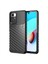 Thunder Serisi Twill Doku Anti-Çizelge Yumuşak Tpu Ince Uygun Xiaomi Redmi Için Esnek Telefon Kılıfı 10 4g (2021)/10 Prime/10 2022 4g/not 11 4g (Mediatek) -Black (Yurt Dışından) 1