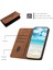 Cilt Touch Hissiye Geometrik Desen Anti-Fall Deri Koruyucu Kılıf Xiaomi Redmi K40/K40 Pro/poco F3/mi 11-Brown Için Otomatik Emici Stand Cüzdan Kabuğu (Yurt Dışından) 4