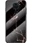 Xiaomi Redmi Için Mermer Desen Temperli Cam+Pc+Tpu Telefon Kılıfı Not 9/10X 4g-Black/altın (Yurt Dışından) 1