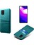 Çift Kart Yuvaları ile Pu Deri Kaplamalı Xiaomi Mi 10 Lite 5g-Green Için (Yurt Dışından) 1