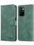 Cüzdan Standı Deri Kasa Foli Flip Telefon Vaka Koruyucusu Xiaomi Redmi Not 11 4g (Mediatek)/10 4g (2021)/10 2022 4g/10 Prime-Green (Yurt Dışından) 1