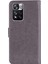 Pu Deri Manyetik Tokaton Dekor Dekor Telefon Kasası Cüzdan Baykuş Çiçek Baskılı Kabuk Kapağı Xiaomi Için Kayış ile Basılı Kabuk Kapağı Note 11 Pro 5g (Çin) (Mediatek)/11 Pro+ 5g-Grey (Yurt Dışından) 2