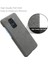 Xiaomi Redmi Için Düz Renkli Bez Yüzey Pc Kabuğu Not 9/redmi 10X 4g-Dark Gri (Yurt Dışından) 4